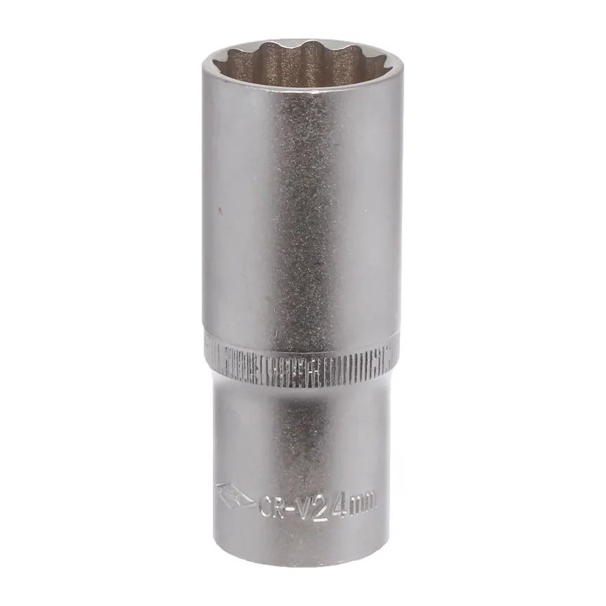 Soquete Estriado Longo 1/2 24mm — imagem 2