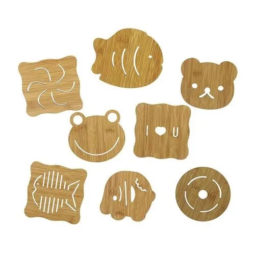 Descanso Mesa Bambu 13 cm x 13 cm (1 un) — imagem 3