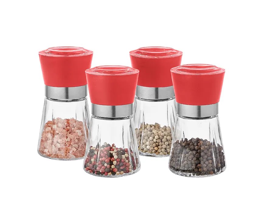 Moedor Manual Sal/Pimenta Vermelho 13cm — imagem 3