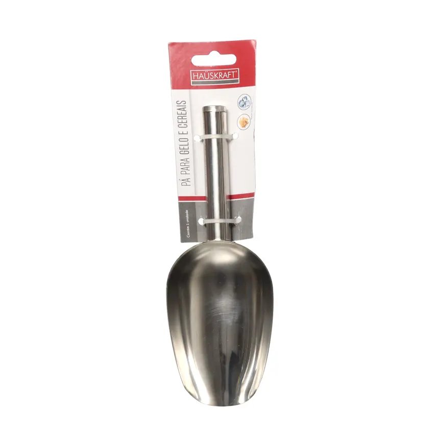 Pá para Gelo e Cereais 18,5cm Inox — imagem 3