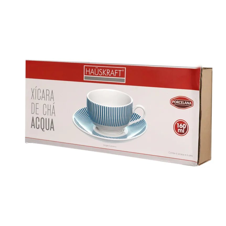 Xícara de Chá Acqua 160ml 6 Peças — imagem 3