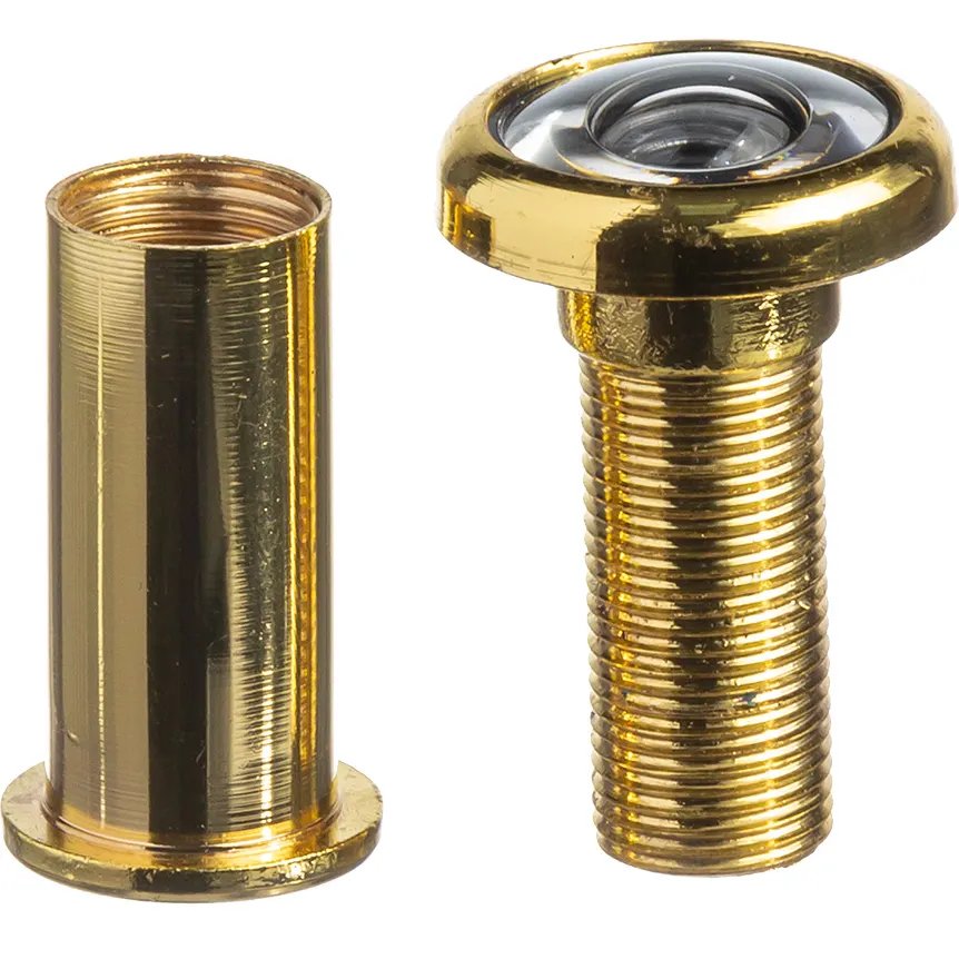 Visor Porta Olho Mágico Dourado — imagem 3