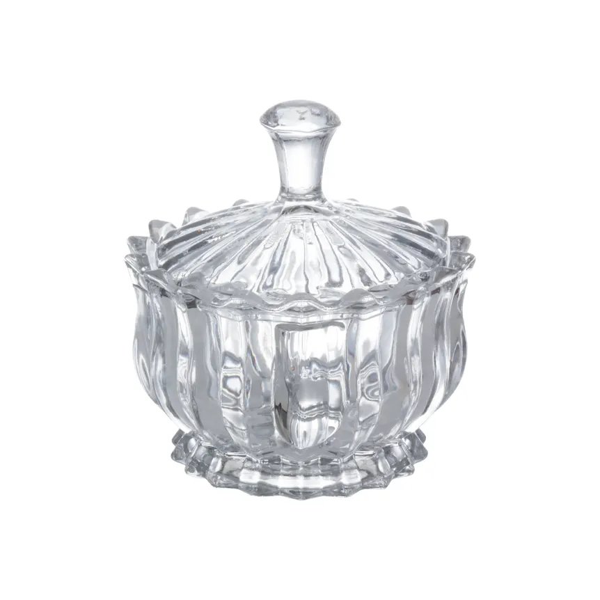 Potiche Decorativo Vidro Brasília 12cm — imagem 3
