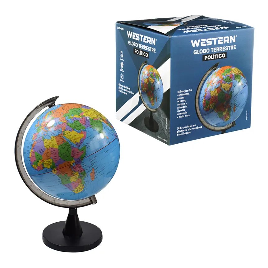 Globo Terrestre 20cm — imagem 3