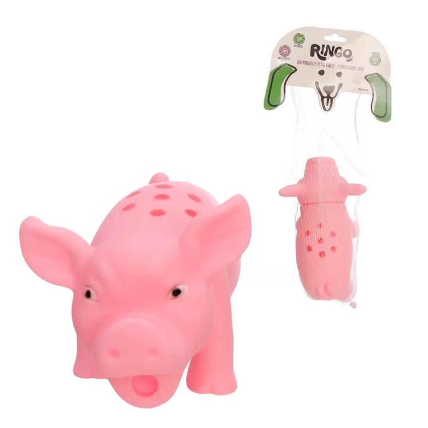 Brinquedo para Cão Porco Som 14,5cm — imagem 3