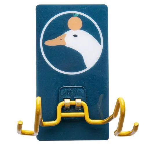 Suporte Secador Cabelo Metal e PVC 7 cm x 10,7 cm x 13 cm — imagem 3