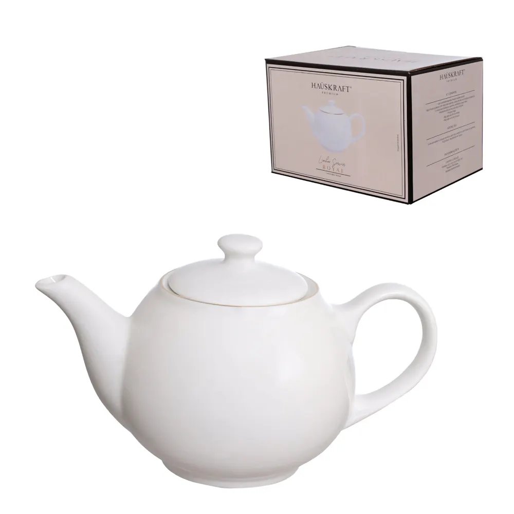 Bule Roya Branco 900ml — imagem 4