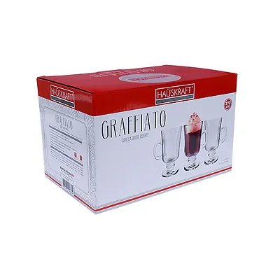 Caneca Irish Vidro GFT 220ml 6 Peças — imagem 2