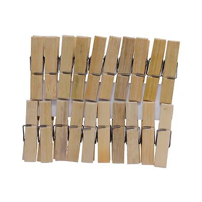 Prendedor Bambu 20 Peças — imagem 5
