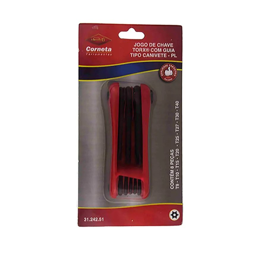 Torx Canv Guia PL T9-T40 Jogo 8 Peças — imagem 3