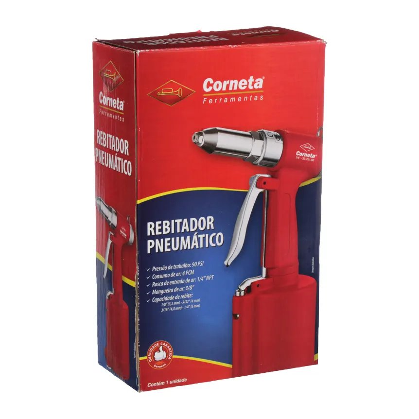 Rebitadeira Pneumática Prof 1/4 — imagem 2