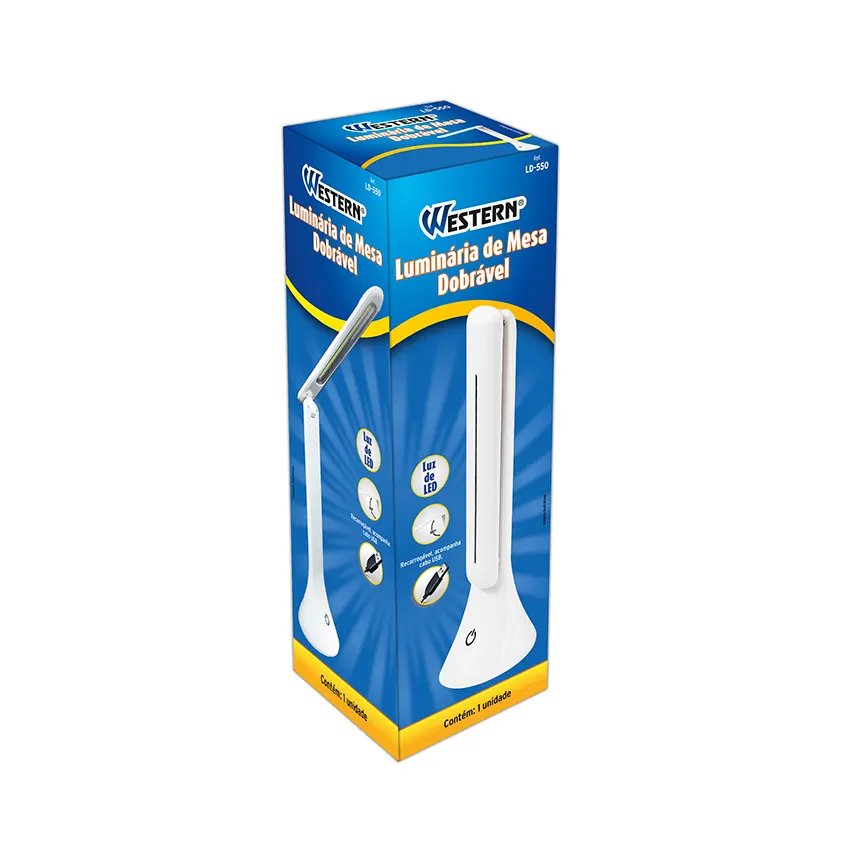 Luminária Mesa Dobrável LED USB — imagem 2