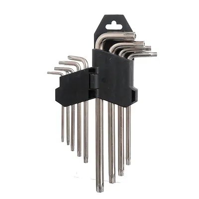 Chave Torx Extra Longa com Furo 9 Peças — imagem 2