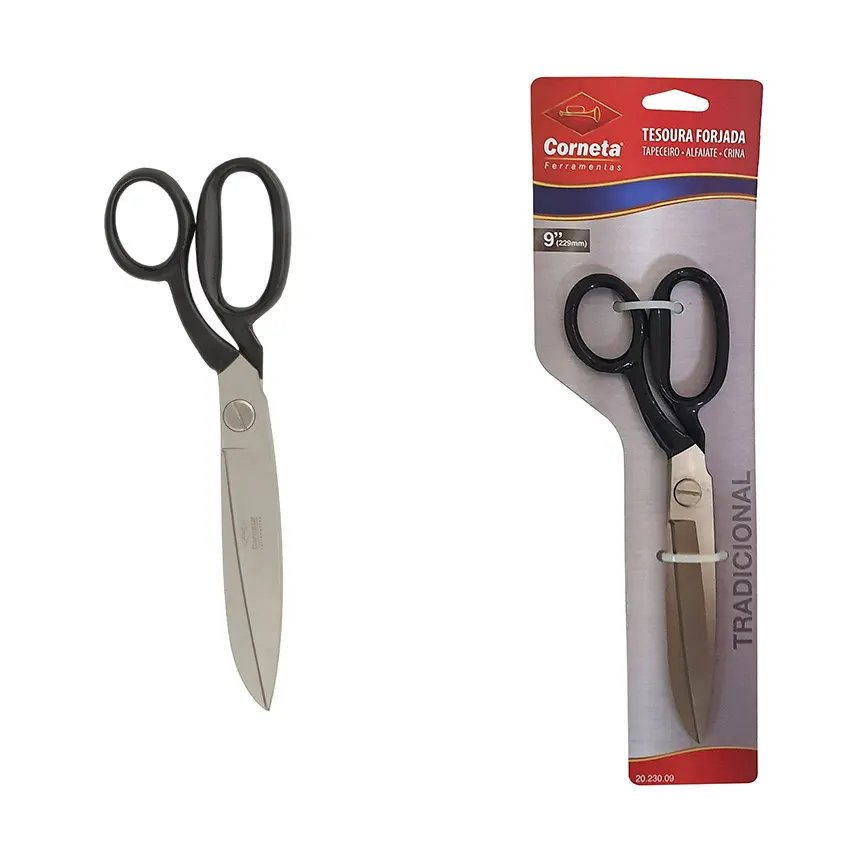 Tesoura Tapeceiro Alf Crina 9" — imagem 2