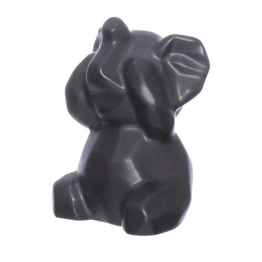 Figura Elefante N Ve Preta 90mm — imagem 2