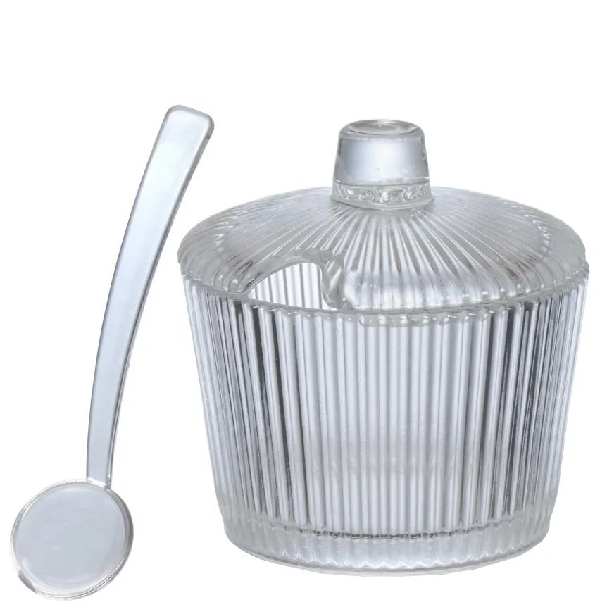 Açucareiro com Colher Vidro GFT 200ml — imagem 4