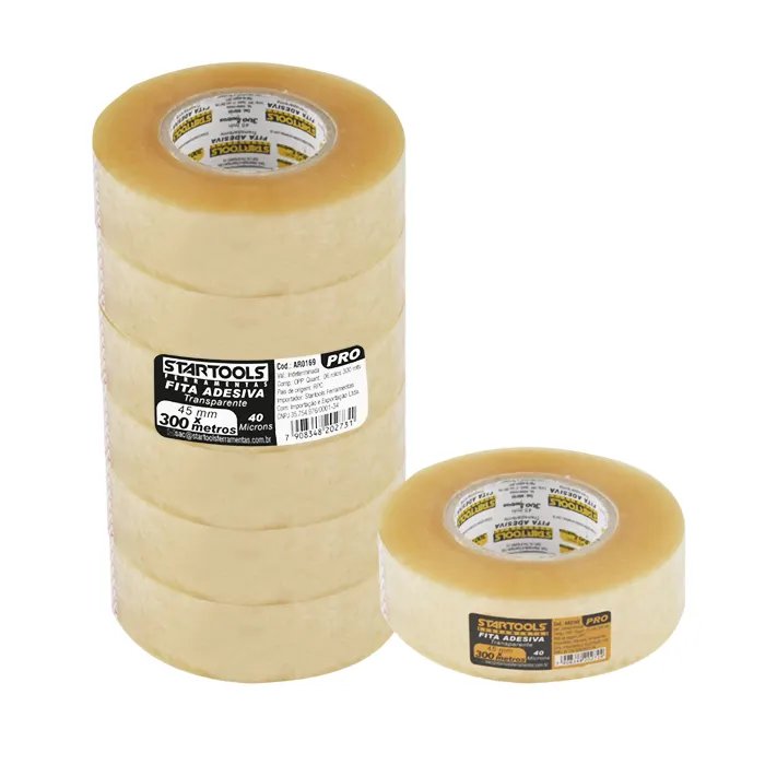 Fita Adesiva Transparente 300 Metros X 45mm 40 Microns — imagem 2