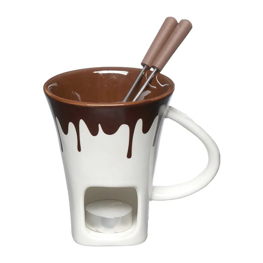 Conjunto Fondue Caneca Bruxelas 4 Peças — imagem 2