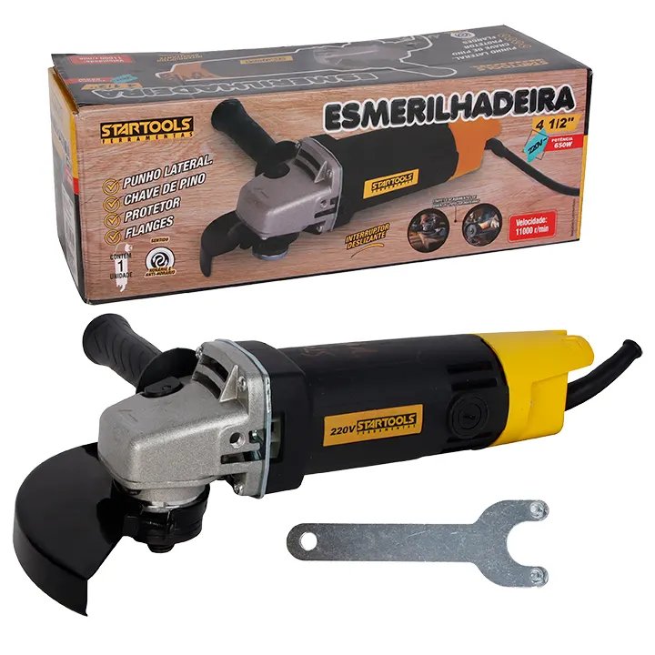Esmerilhadeira 4 1/2’’ 220V 650W — imagem 2