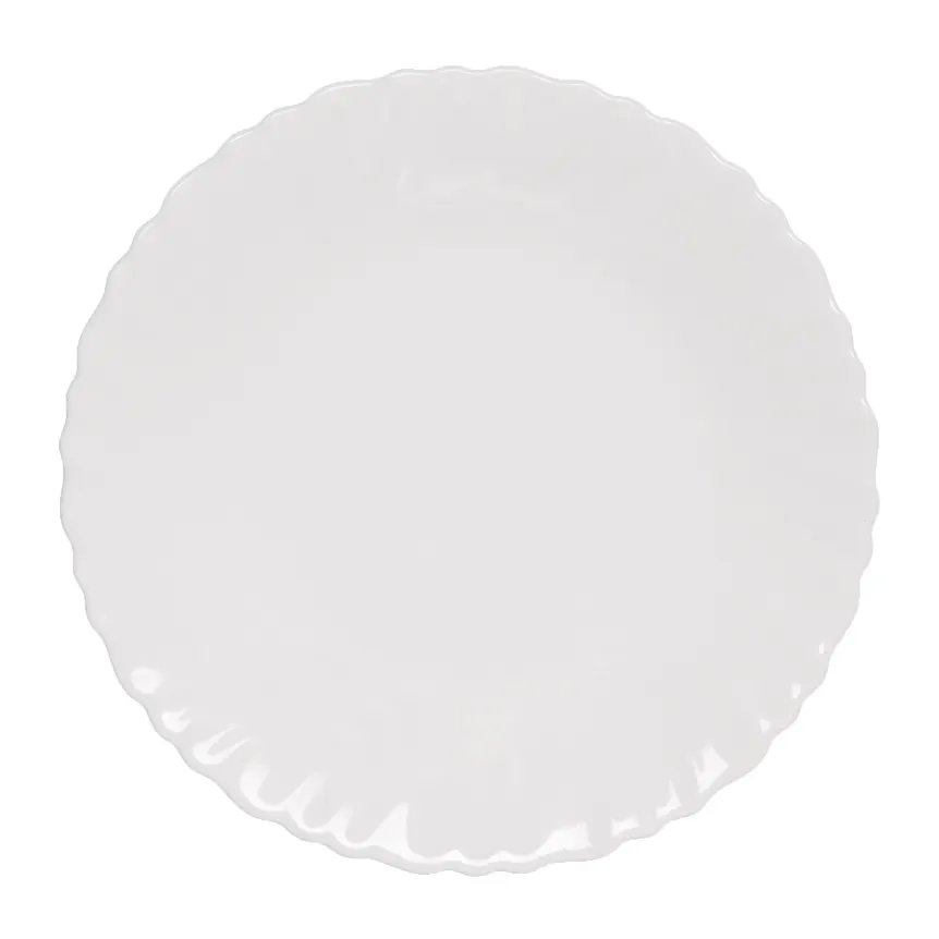 Prato de Sobremesa Versus Branco 19,5cm — imagem 2