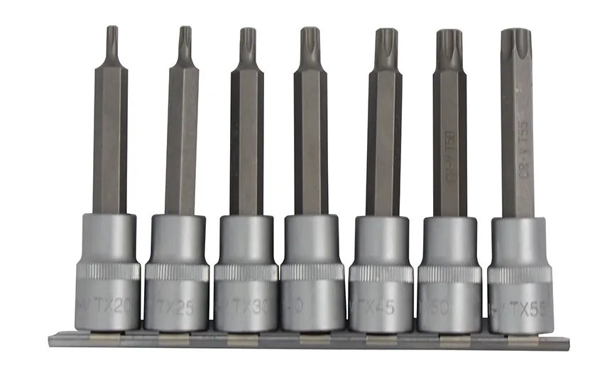 Soquete Bit Torx Longo Jogo 7 Peças — imagem 3