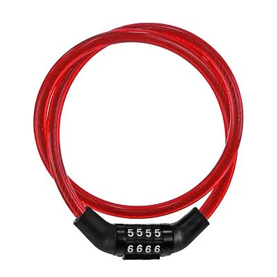 Cadeado Flexível Bike Segurança 65cm x 8mm — imagem 6