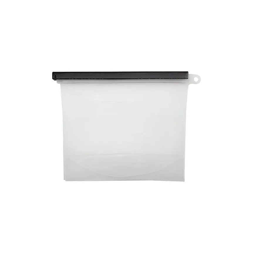Saco Reutilizável Alimento Branco 23cm — imagem 2
