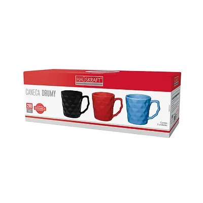 Caneca Drumy 210ml 3 Peças — imagem 4