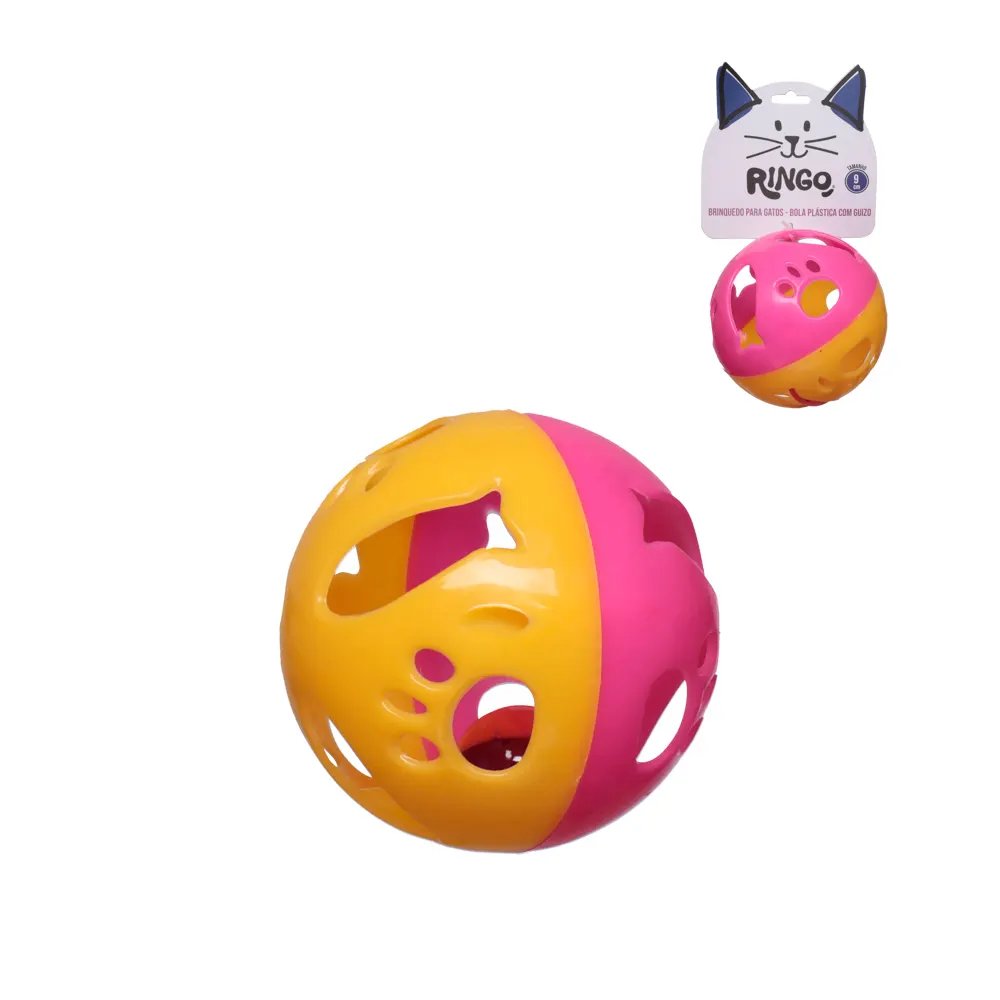 Brinquedo para Gato Bola Guizo 9cm — imagem 2