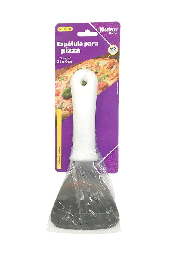 Espátula Pizza Inox 21cm — imagem 2