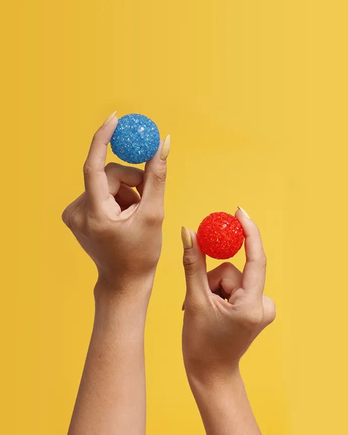 Brinquedo para Gato Bola EVA 3,7cm 2 Peças — imagem 2