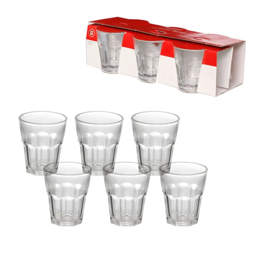 Copo Dose Clear Vidro 40ml 6 Peças — imagem 2