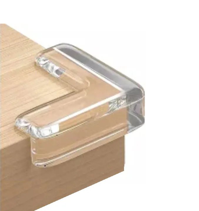 Protetor de Quina de Mesa Transparente 4Pçs — imagem 2