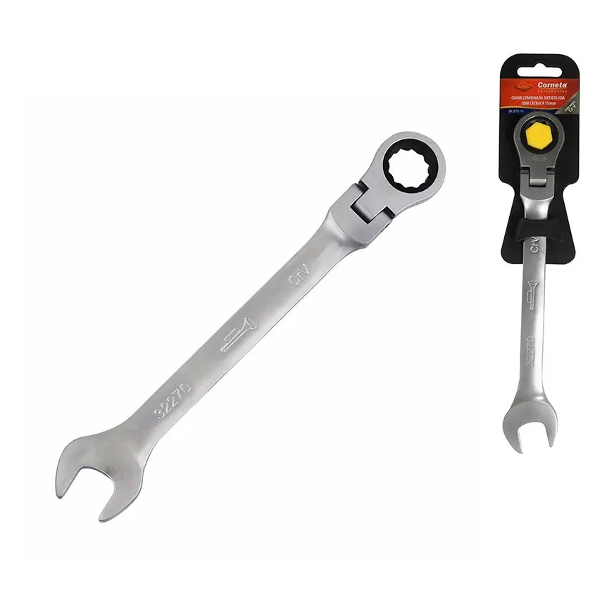 Chave Combinada Catraca Articulada 16mm — imagem 2