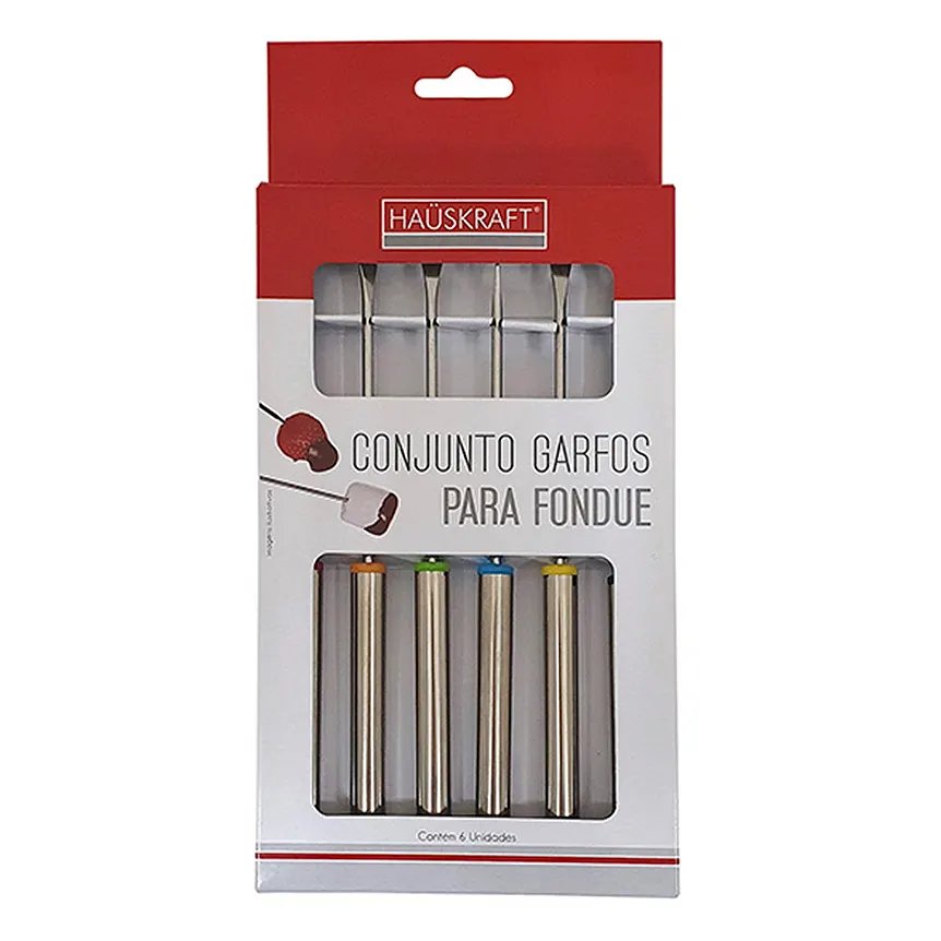Garfo para Fondue Inox Jogo 6 Peças — imagem 3