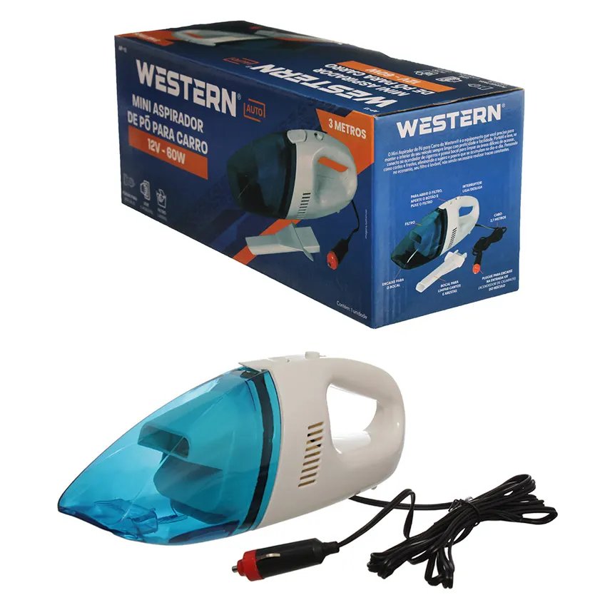 Aspirador Carro Mini 12V 60W — imagem 4