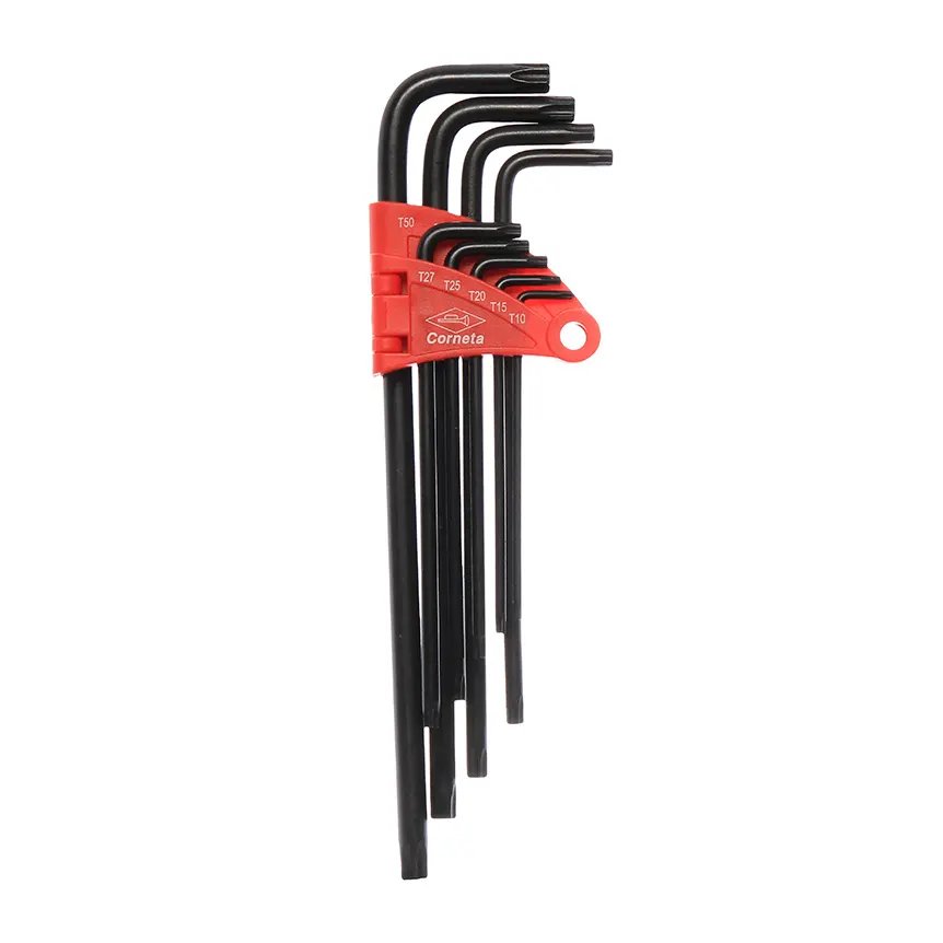 Chave Torx Extra Longa com Furo 9 Peças — imagem 2