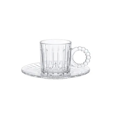 Xícara de Café com Pires Bubbly 100ml 4 Peças — imagem 4