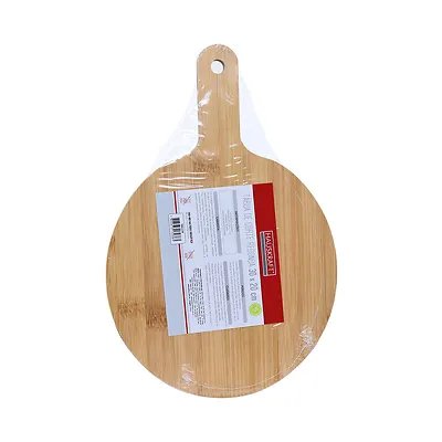 Tábua de Corte Redonda Bambu 30x20cm — imagem 3