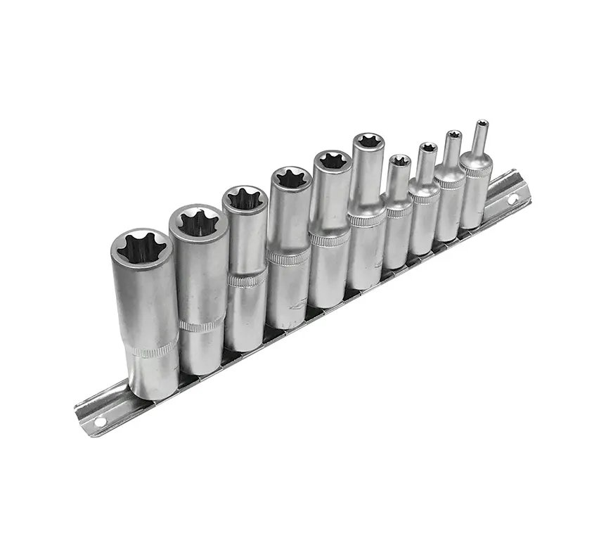 Soquete E-Torx Longo Jogo 10 Peças — imagem 3