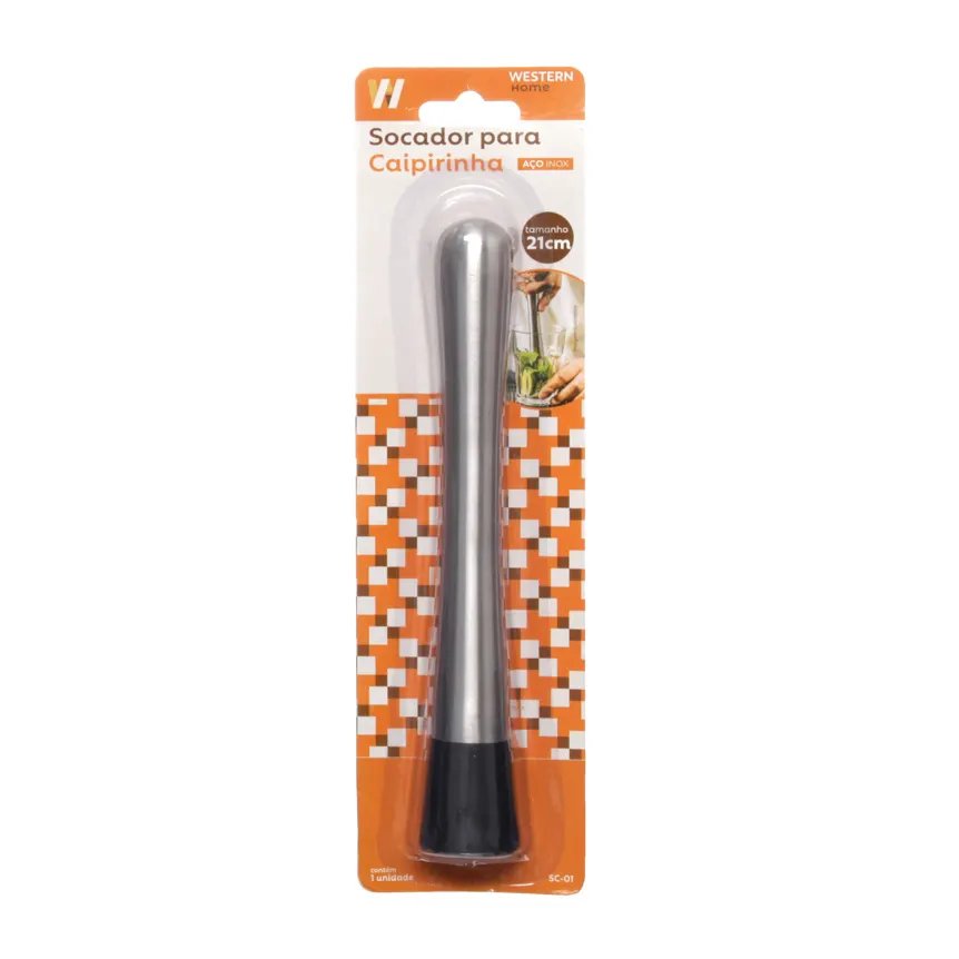 Socador Inox para Caipirinha 21cm — imagem 3