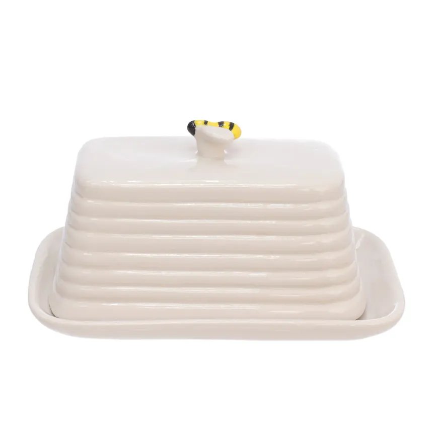 Manteigueira Porcelana Bee 17cm — imagem 3