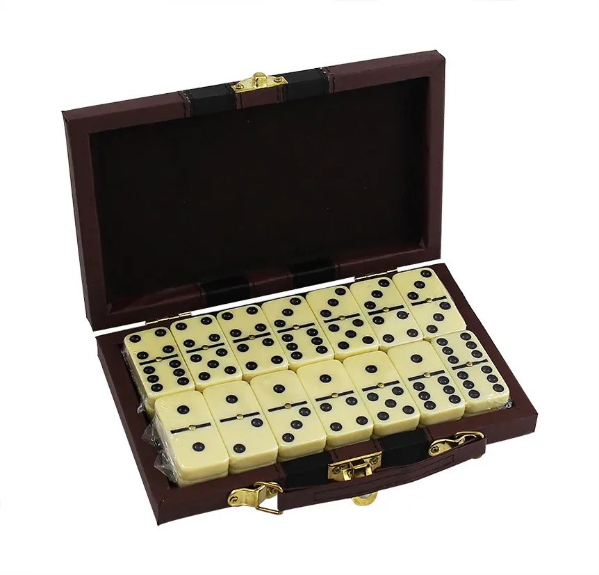 Jogo Domino 9mm Maleta 28 Peças — imagem 2