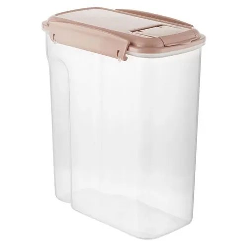 Pote Trava Quadrado Plástico 2,8 L 18,5 cm x 10,5 cm x 22 cm — imagem 2