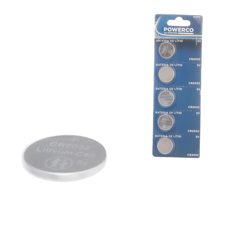 Bateria de Lítio CR2032 3V 5 Peças — imagem 3