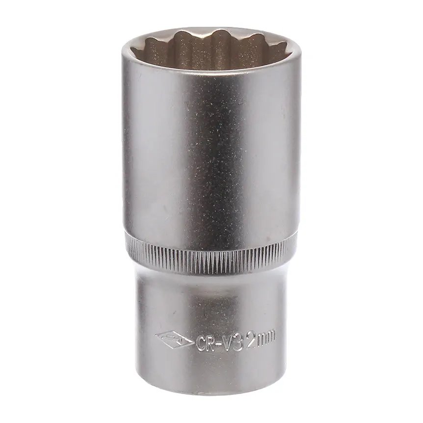 Soquete Estriado Longo 1/2 32mm — imagem 2