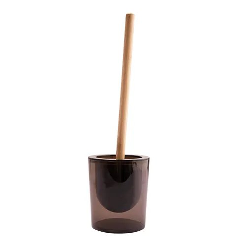 Escova Sanitaria Plástico PP e Bambu 11 cm x 11 cm x 35 cm — imagem 3