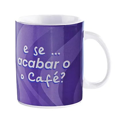Caneca Humor Medo 330ml — imagem 2