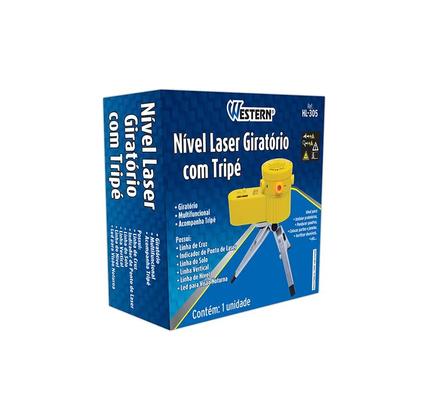 Nível Laser Giratório Tripé — imagem 2