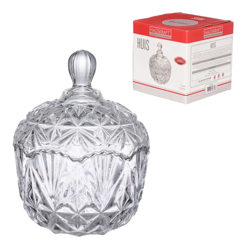 Potiche Vidro Huis 18cm — imagem 2